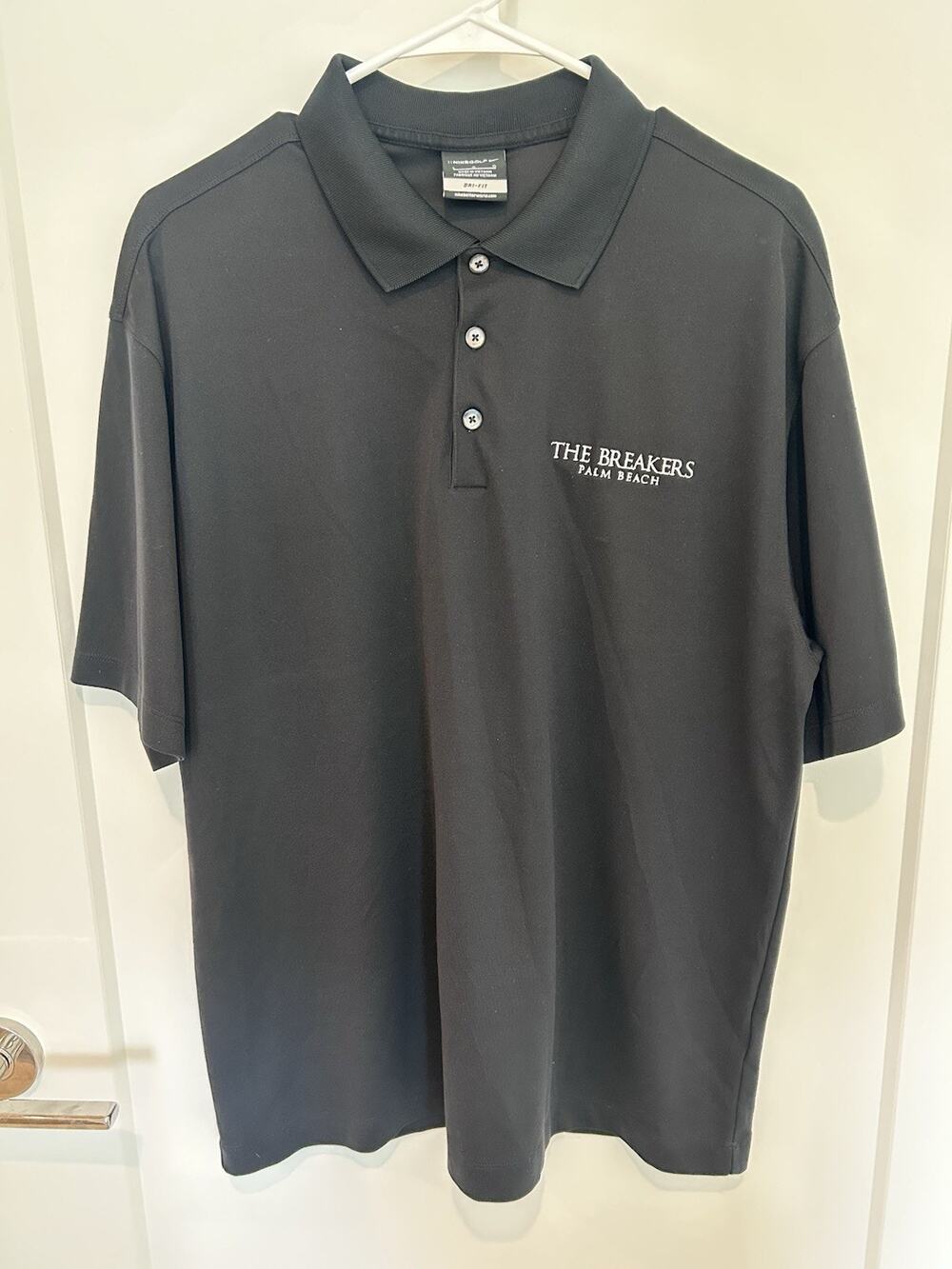The Breakers Palm Beach Black Nike Golf Men’s Dri Fit Polo Size Large